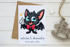 Cute Coquette Bat Bow Halloween Clipart Bundle - CraftNest - Digital Crafting and Art