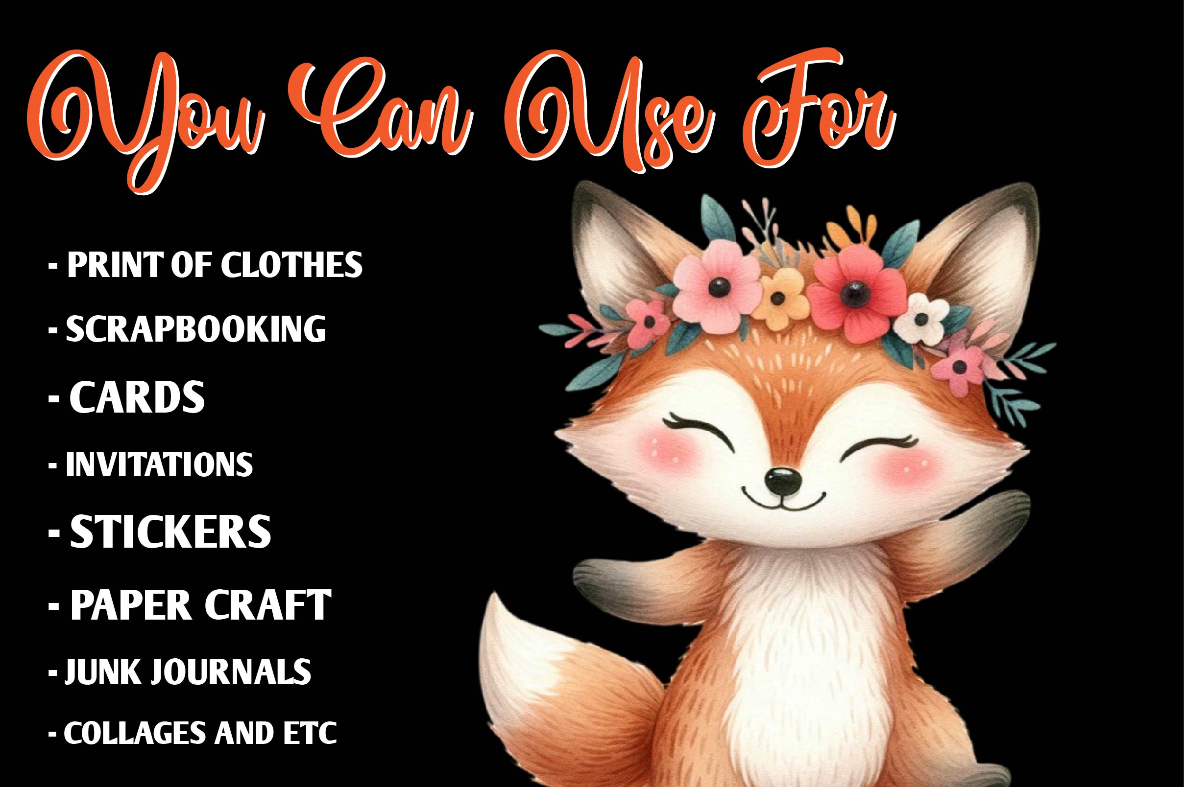 Dancing Baby Fox Clipart Bundle - CraftNest - Digital Crafting and Art