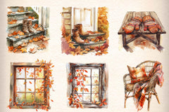 Autumn Clipart Bundle 3 - CraftNest - Digital Crafting and Art