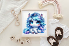Unicorn Cute Unicorns Clipart Bundle 1 - CraftNest - Digital Crafting and Art