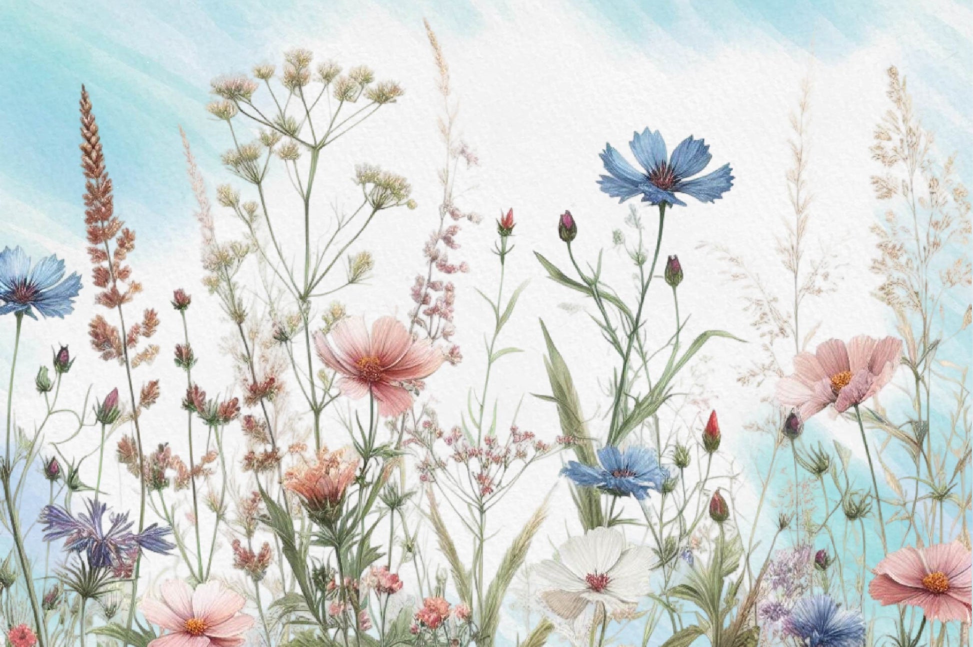 Meadow Wildflowers Clipart Bundle - CraftNest - Digital Crafting and Art