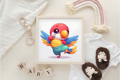 Baby Parot Clipart Bundle - CraftNest - Digital Crafting and Art
