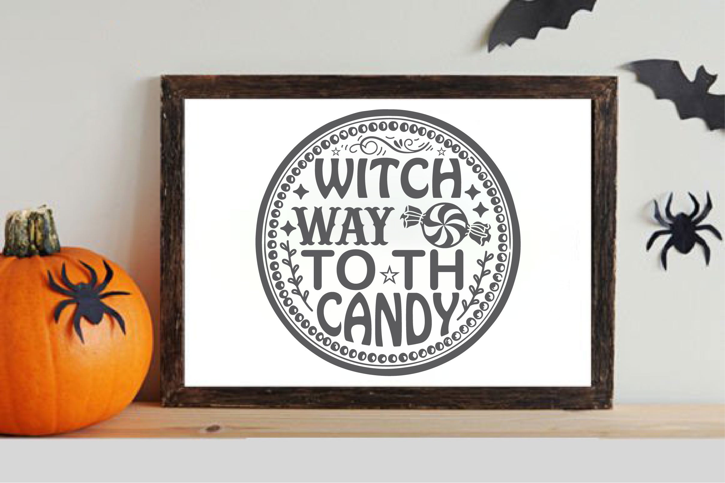 Halloween Round Sign SVG Bundle - CraftNest - Digital Crafting and Art