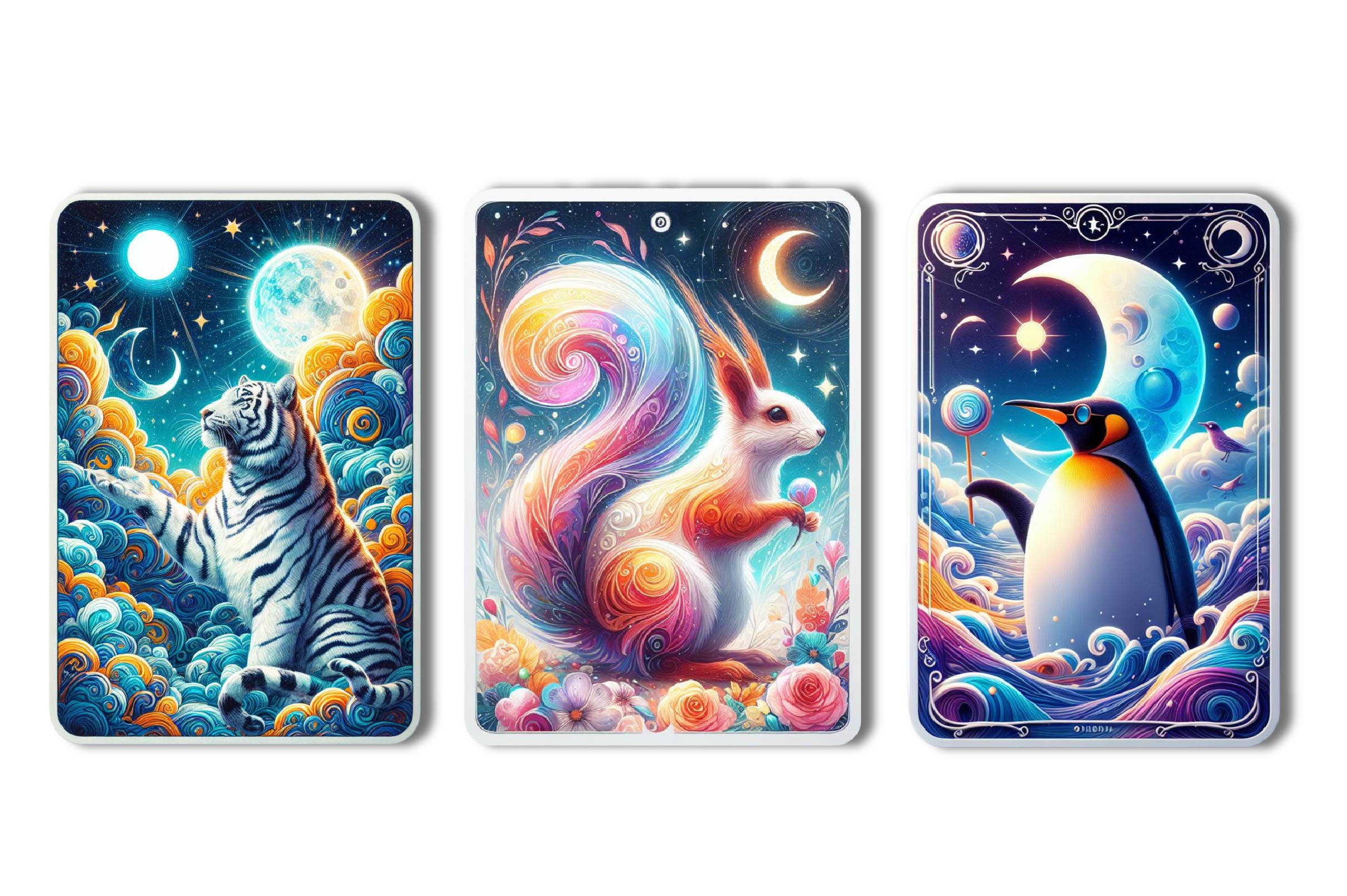 Animal Tarot Cards Clipart Bundle - CraftNest - Digital Crafting and Art