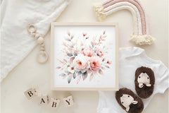 Blush Pink Wedding Florals Clipart Bundle - CraftNest - Digital Crafting and Art