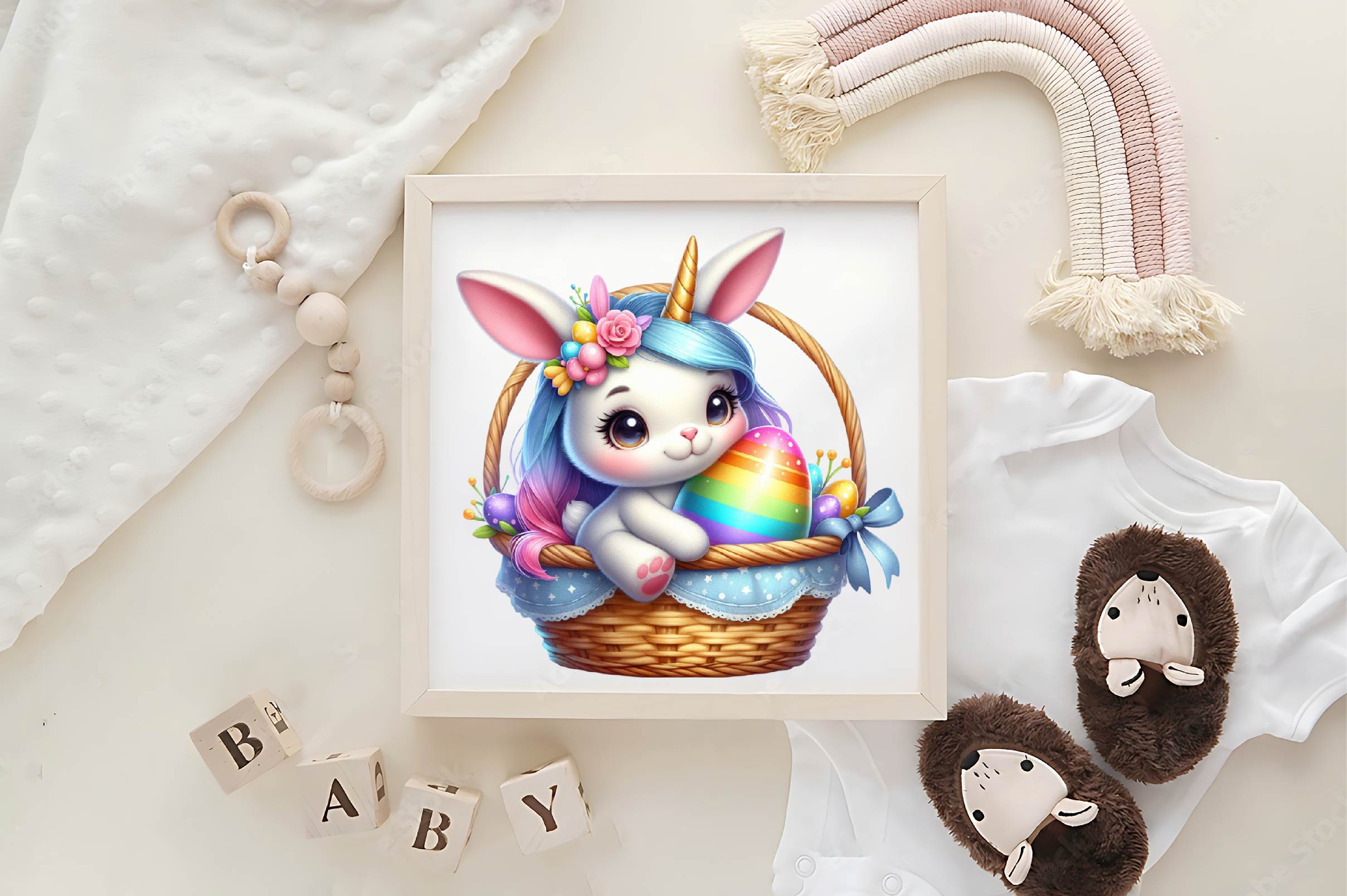 Cute Unicorn Clipart Bundle 4 - CraftNest - Digital Crafting and Art