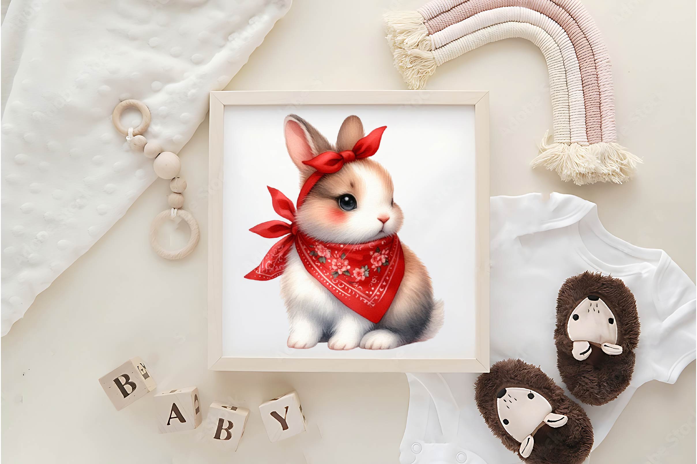 Cute Cats Red Bandana Clipart Bundle - CraftNest - Digital Crafting and Art