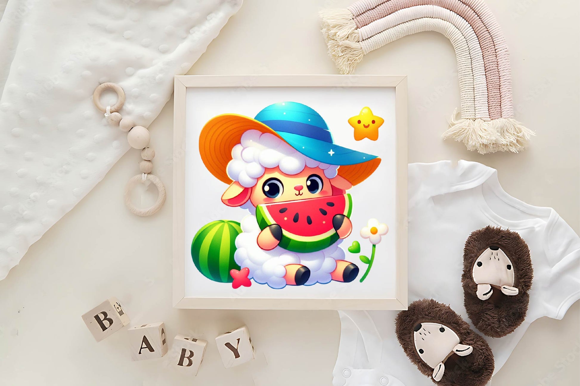 Summer Animals Enjoy Watermelon Clipart Bundle 2 - CraftNest - Digital Crafting and Art