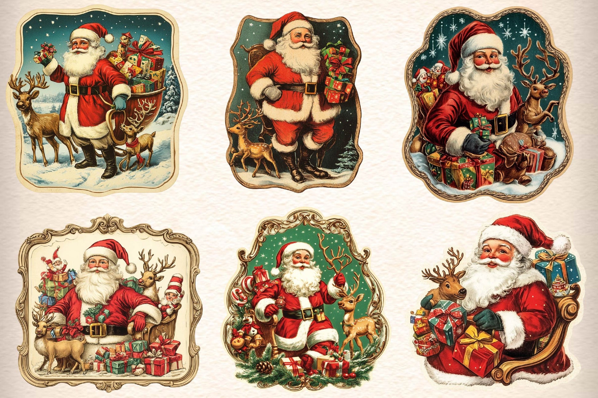 Christmas Santa Potion Label Clipart Bundle - CraftNest - Digital Crafting and Art