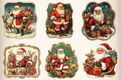 Christmas Santa Potion Label Clipart Bundle - CraftNest - Digital Crafting and Art