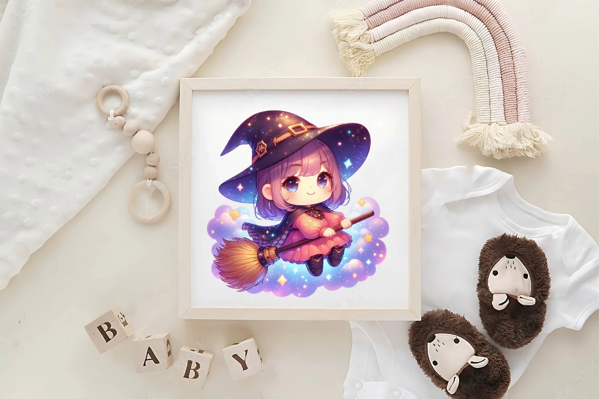 Cute Kawaii Chibi Witch Clipart Bundle - CraftNest - Digital Crafting and Art