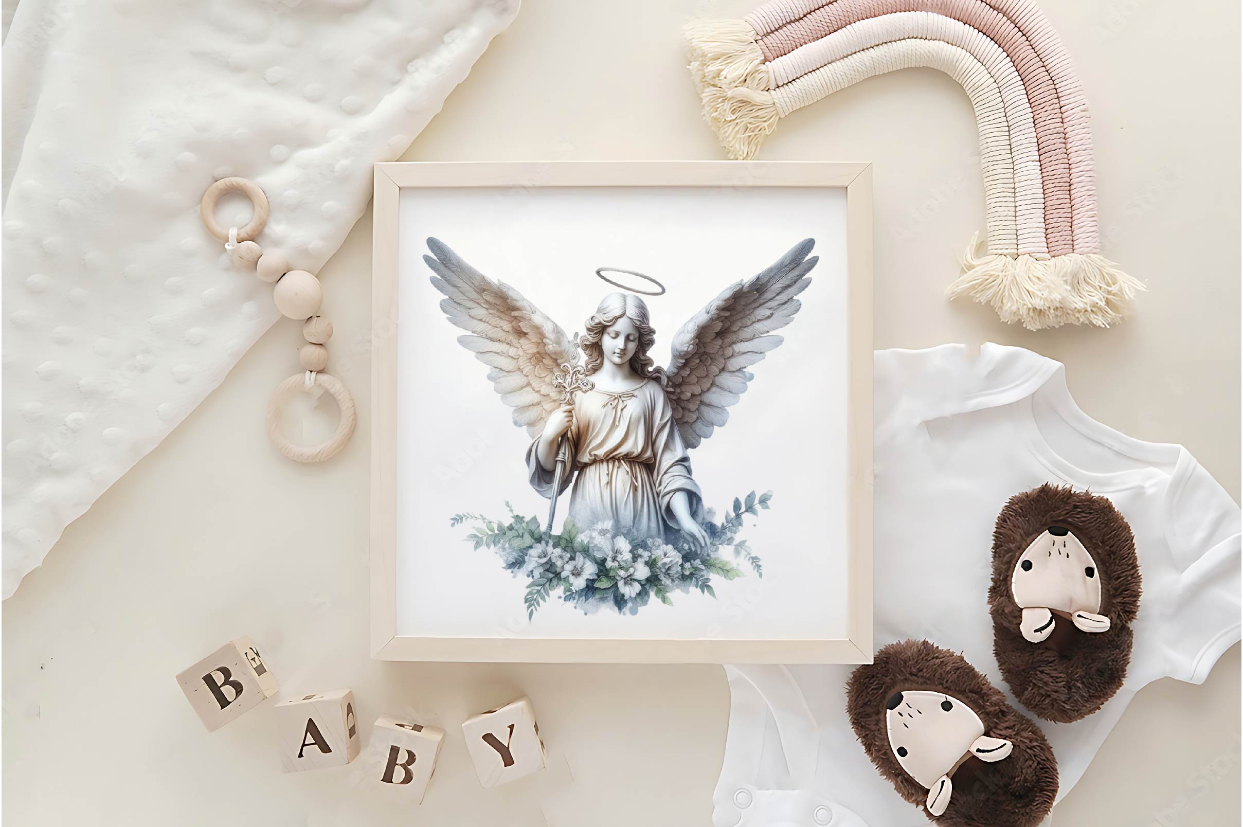 Angel Statues Clipart Bundle - CraftNest - Digital Crafting and Art