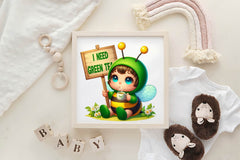 Cute Animals I Need Green Tea Clipart Bundle - CraftNest - Digital Crafting and Art