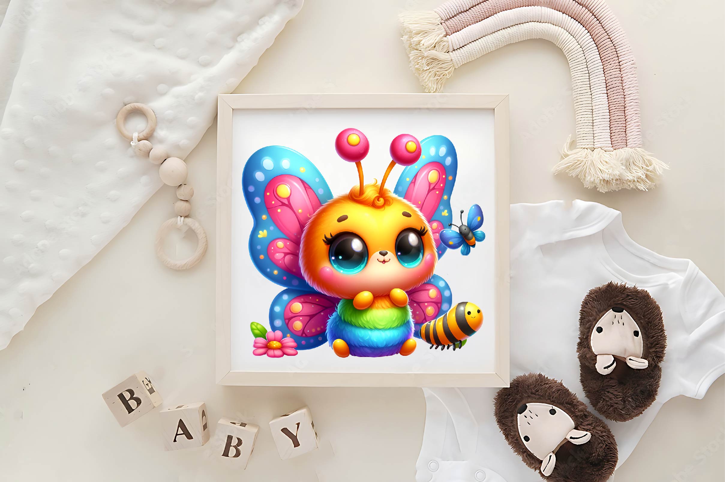 Cute Butterflies Clipart Bundle - CraftNest - Digital Crafting and Art