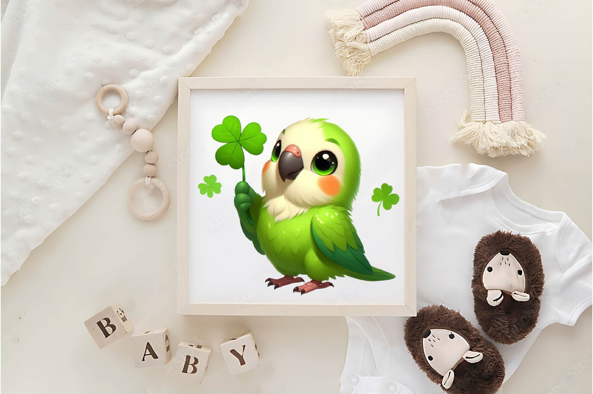 St Patricks Day Animals Clover Clipart Bundle - CraftNest - Digital Crafting and Art