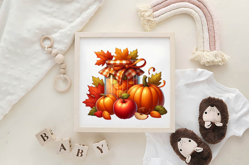 Autumn Jar Clipart Bundle - CraftNest - Digital Crafting and Art