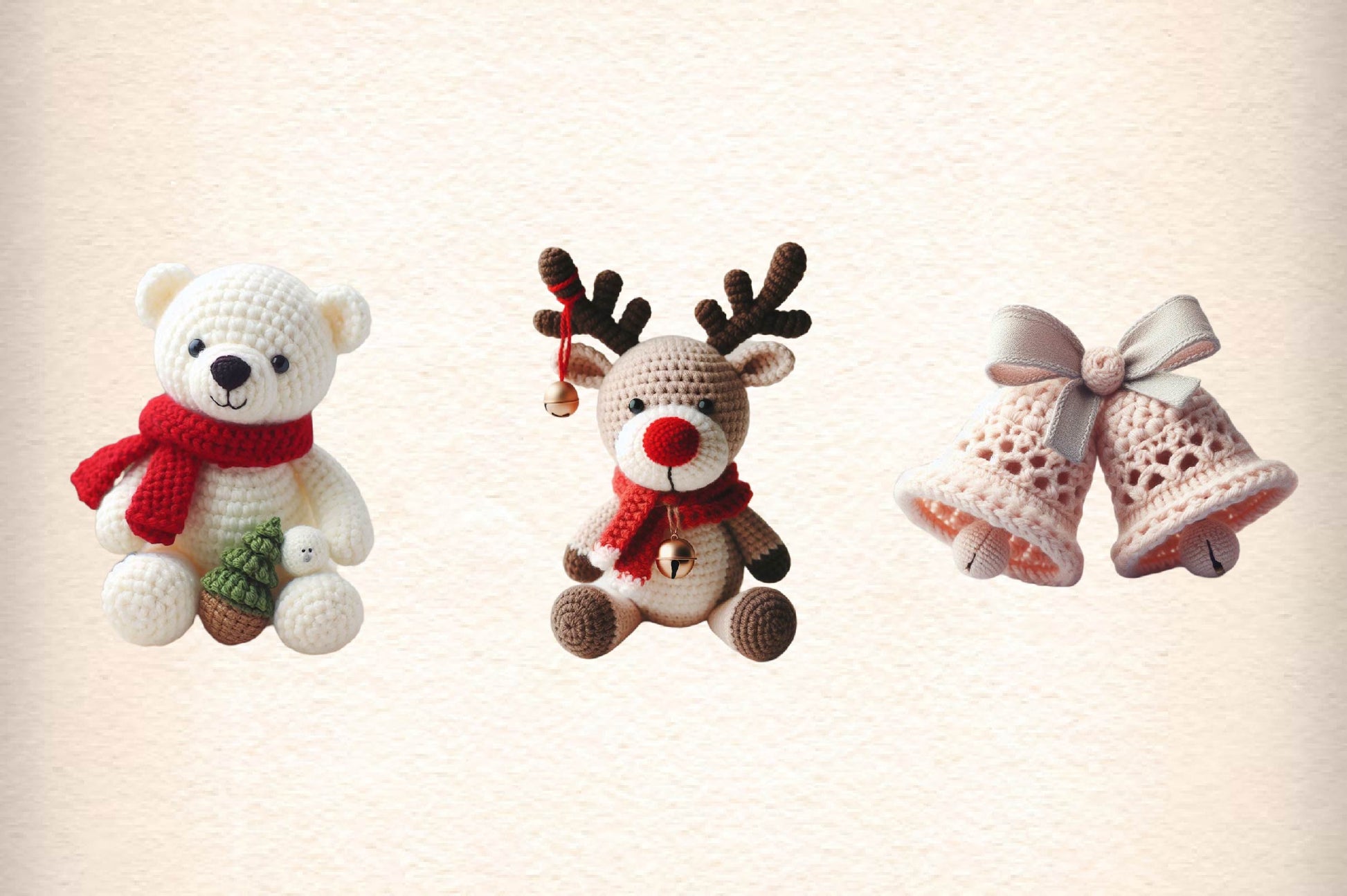 Crochet Christmas Clipart Bundle - CraftNest - Digital Crafting and Art