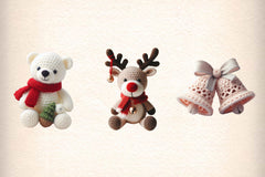 Crochet Christmas Clipart Bundle - CraftNest - Digital Crafting and Art
