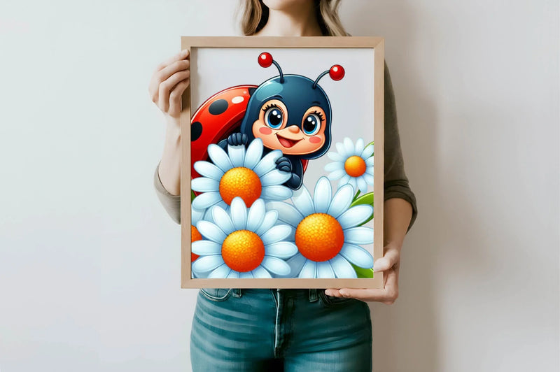 Spring Ladybug Clipart Bundle - CraftNest - Digital Crafting and Art