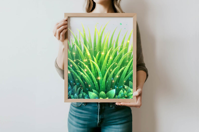 Spring Grass In Basket Clipart Bundle - CraftNest - Digital Crafting and Art