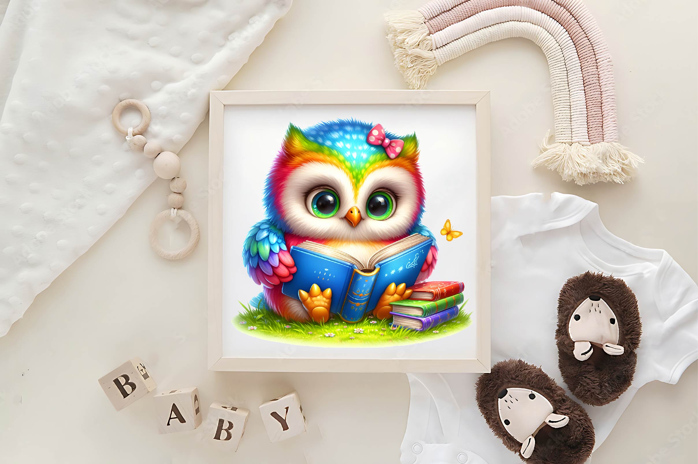 Animals Reading Book Clipart Bundle - CraftNest - Digital Crafting and Art