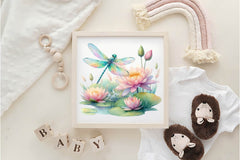 Dragonflies Clipart Bundle - CraftNest - Digital Crafting and Art