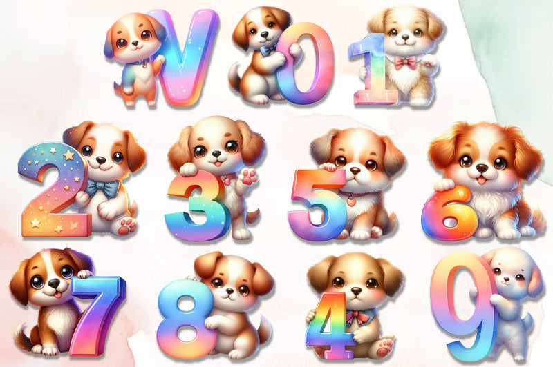 Dog Alphabet Clipart Bundle - CraftNest - Digital Crafting and Art