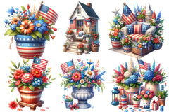 4th Of July Clipart Bundle 2 - CraftNest - Digital Crafting and Art