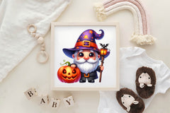 Halloween Kawaii Cute Gnome Clipart Bundle - CraftNest - Digital Crafting and Art