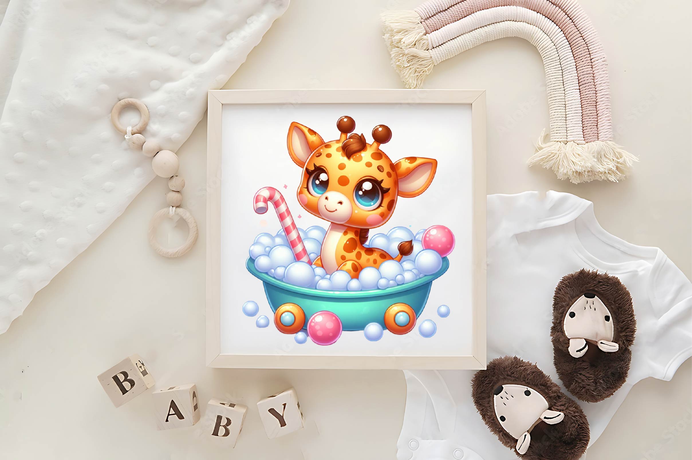 Cute Relaxing Animal Clipart Bundle - CraftNest - Digital Crafting and Art