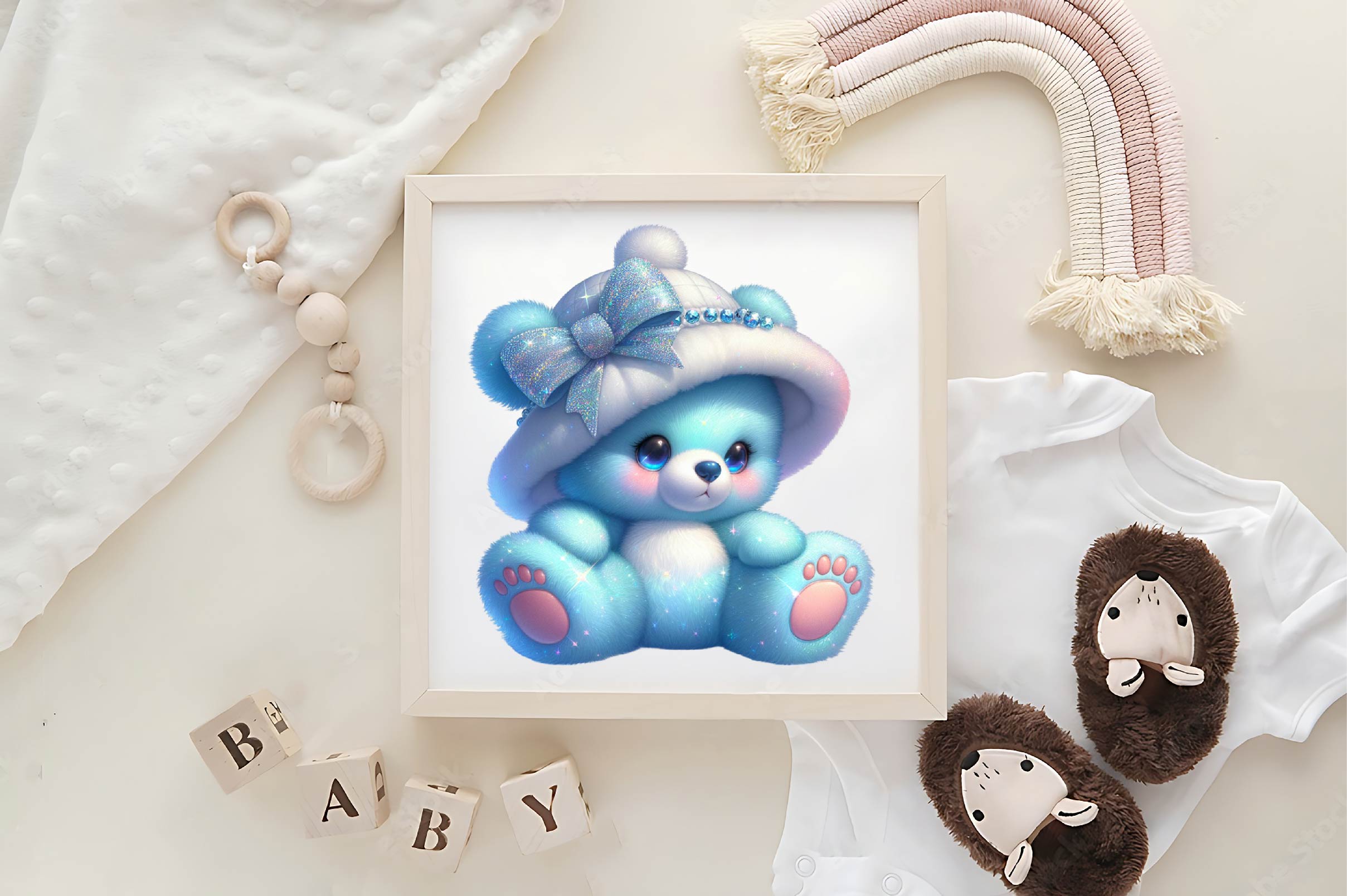 Cute Teddy Bear Clipart Bundle - CraftNest - Digital Crafting and Art