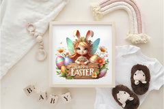 Easter Fairies Clipart Bundle - CraftNest - Digital Crafting and Art