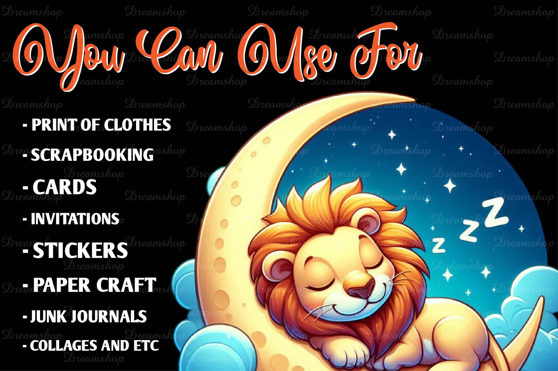 Sleeping Baby Animals Clipart Bundle - CraftNest - Digital Crafting and Art