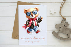 Funny Teddy Bear Clipart Bundle - CraftNest - Digital Crafting and Art