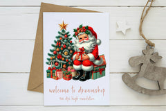 Vintage Christmas Santa Claus Clipart Bundle - CraftNest - Digital Crafting and Art