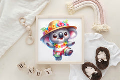 Hawaiian Dancing Animals Clipart Bundle - CraftNest - Digital Crafting and Art