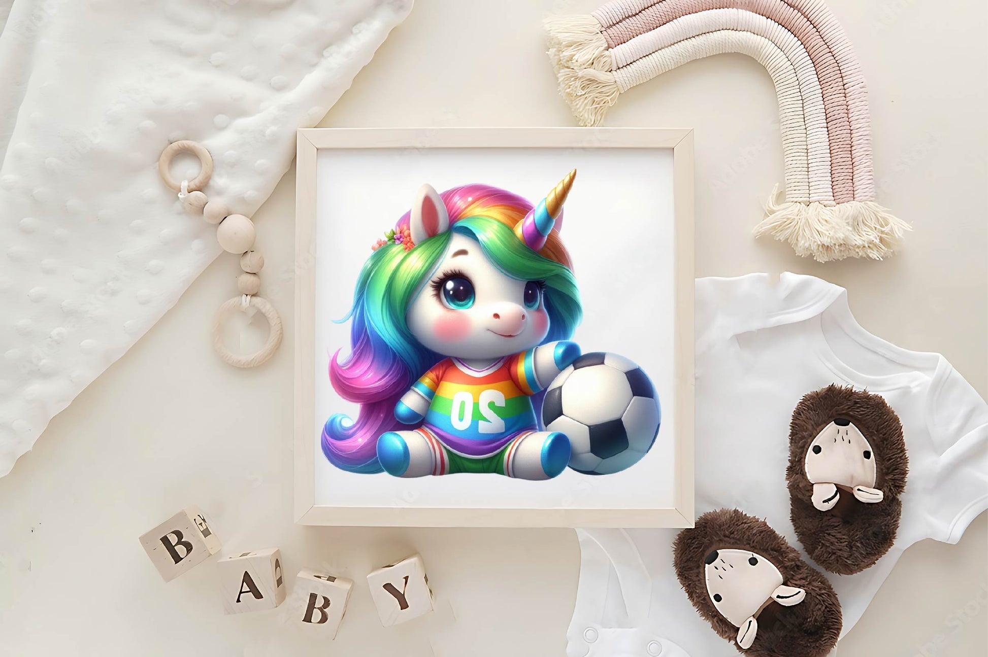 Cute Summer Unicorns Clipart Bundle - CraftNest - Digital Crafting and Art