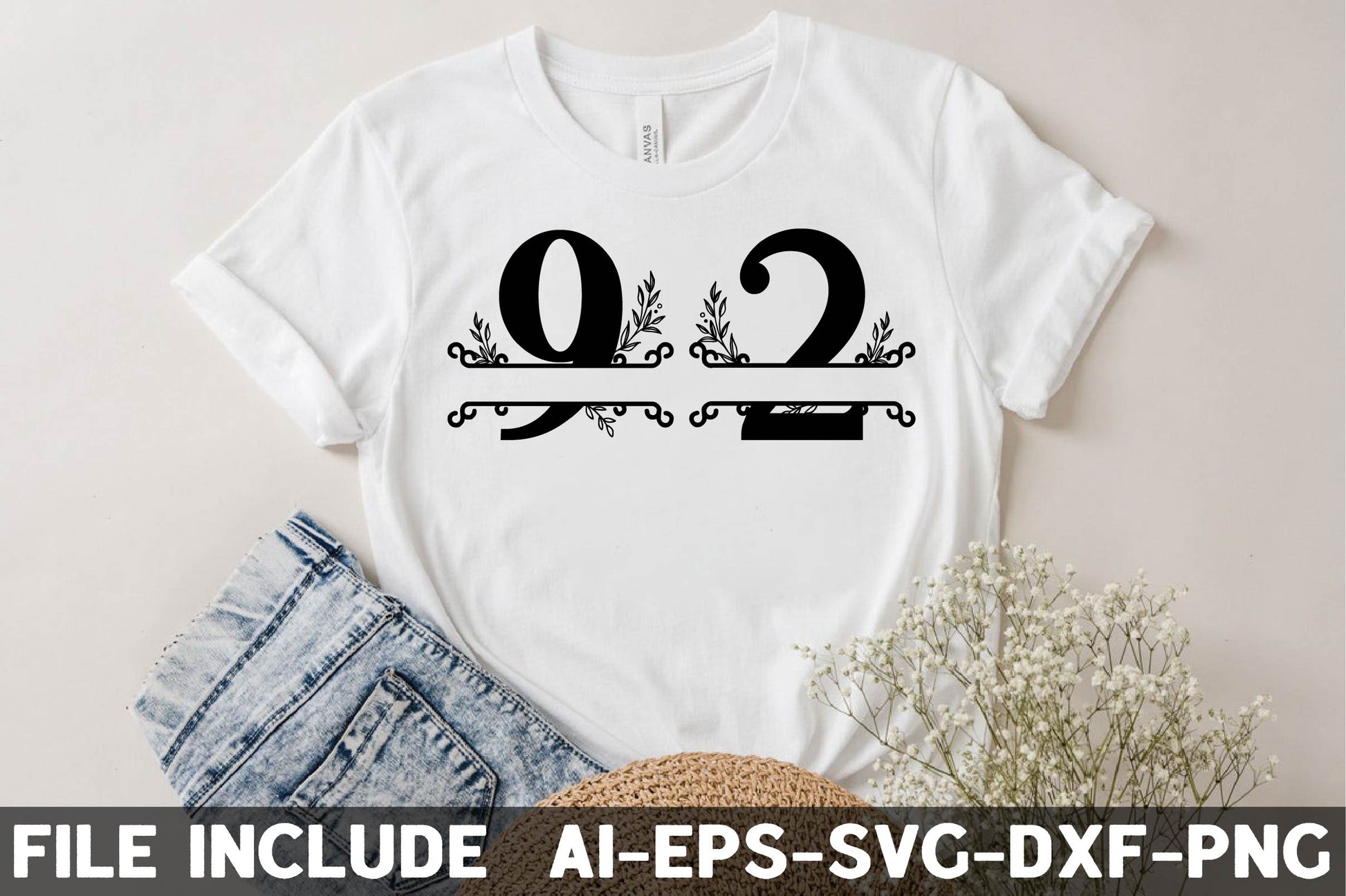 Number SVG Bundle - CraftNest - Digital Crafting and Art