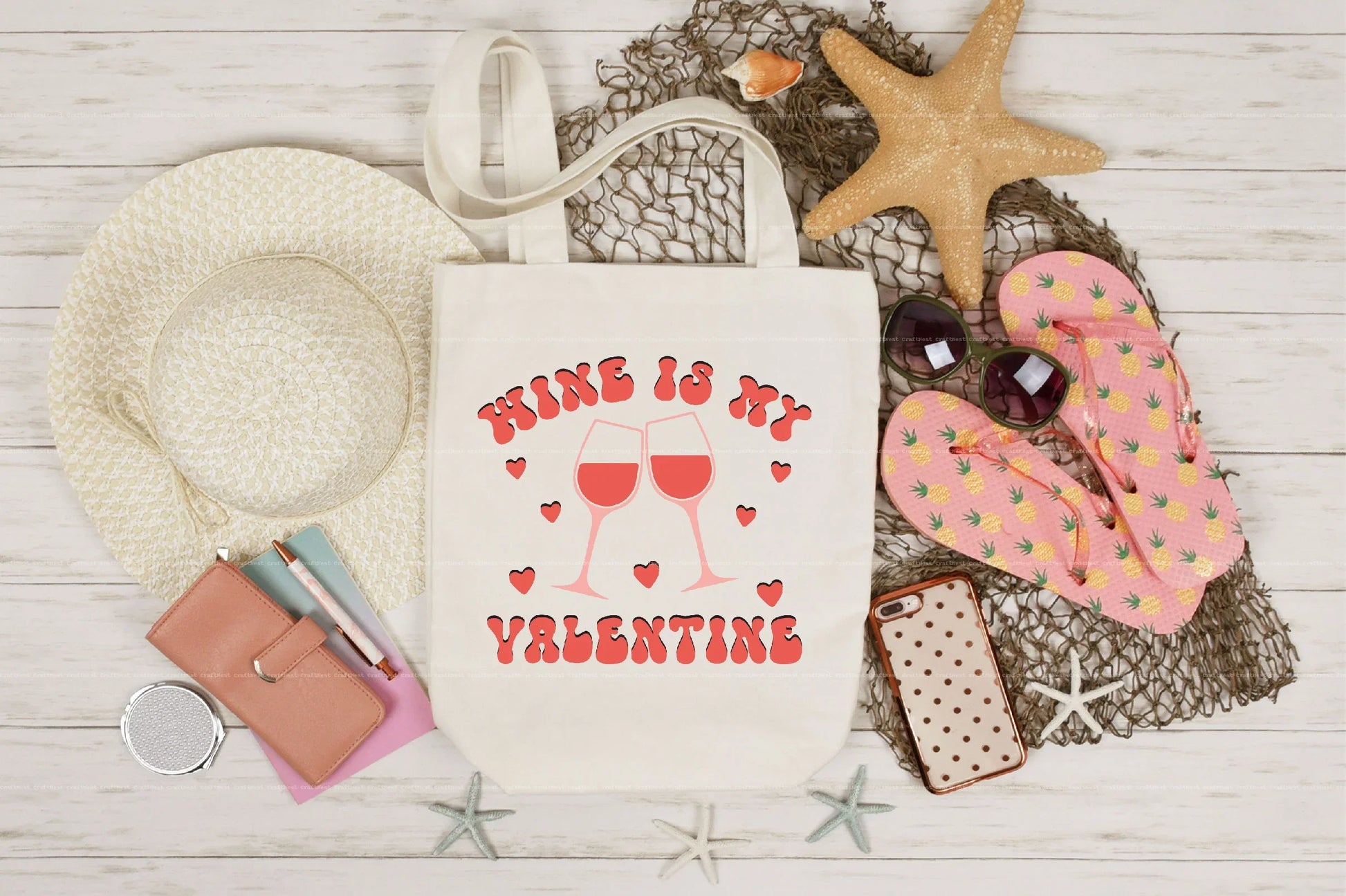 Retro Valentine's Day Design Clipart Bundle - CraftNest - Digital Crafting and Art