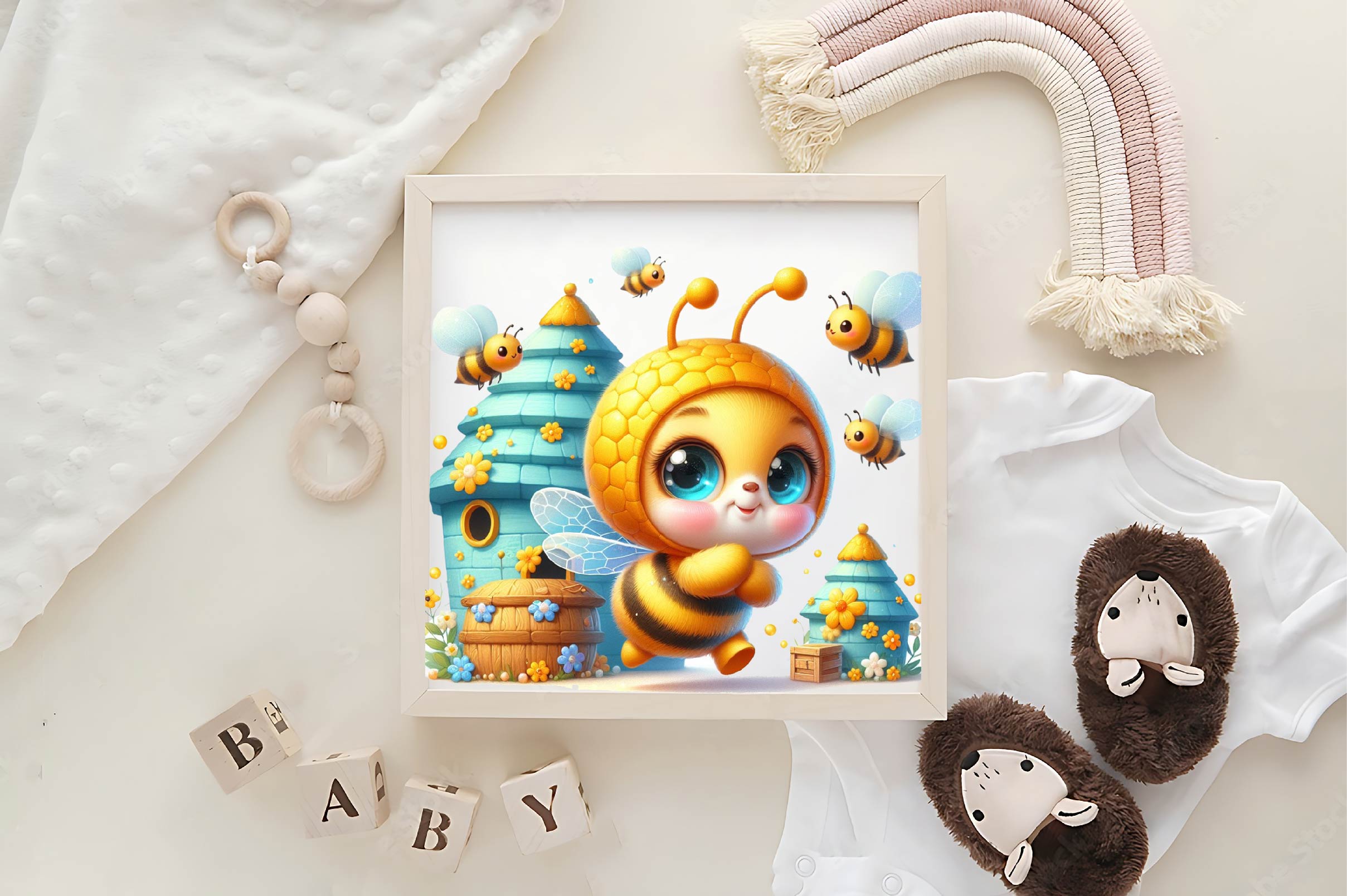 Sunflower Bee Clipart Bundle - CraftNest - Digital Crafting and Art