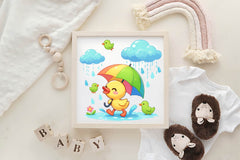 Duck In Pool Party Clipart Bundle - CraftNest - Digital Crafting and Art