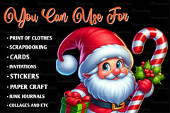 Christmas Gnome Clipart Bundle 1 - CraftNest - Digital Crafting and Art