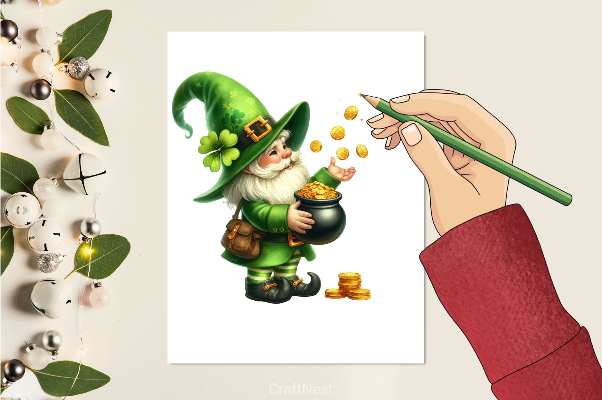 St Patricks Day Clipart Bundle - CraftNest - Digital Crafting and Art