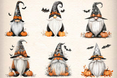 Autumn Gnome Clipart Bundle - CraftNest - Digital Crafting and Art