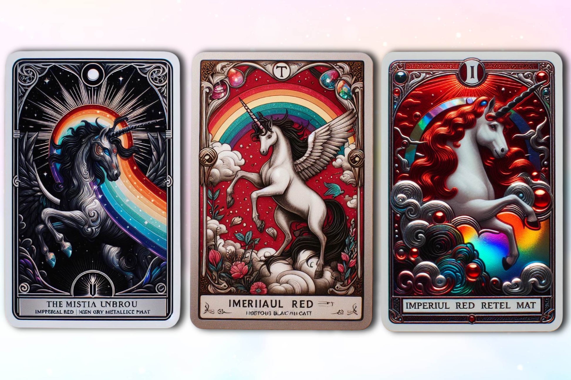 Crystal Unicorn Tarot Card Clipart Bundle - CraftNest - Digital Crafting and Art