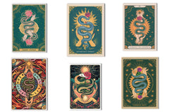 Vintage Style Deck Tarot Card Clipart Bundle - CraftNest - Digital Crafting and Art