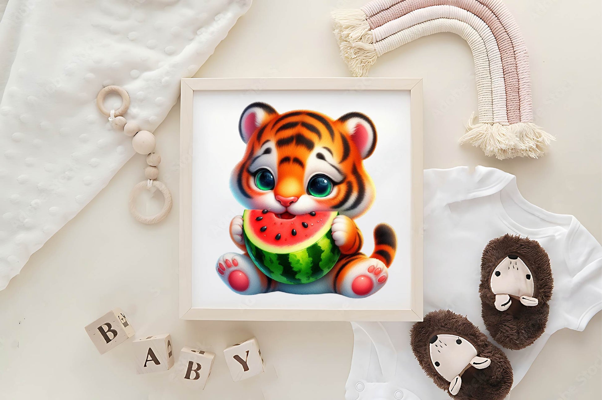 Summer Animals Enjoy Watermelon Clipart Bundle - CraftNest - Digital Crafting and Art