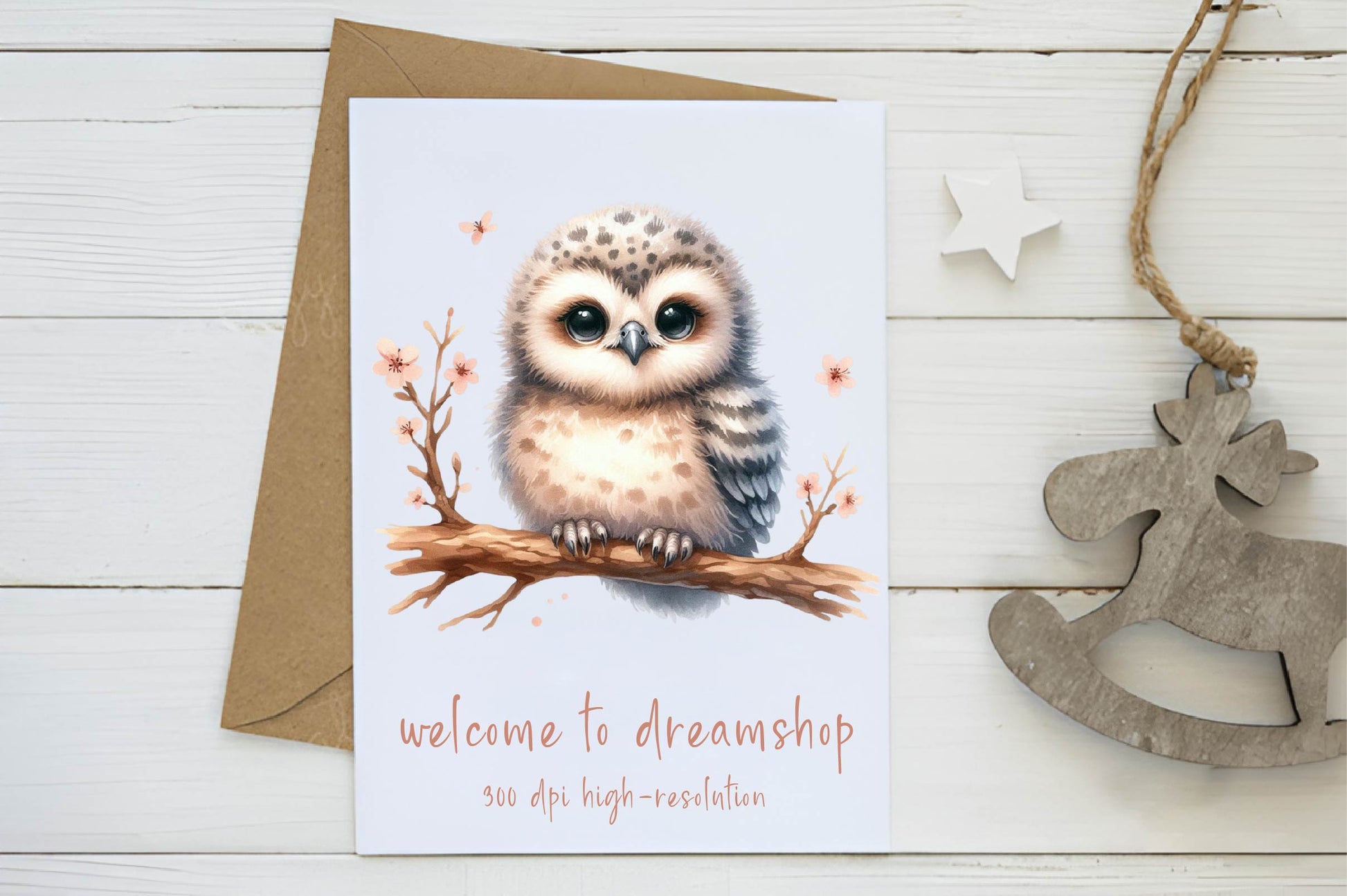 Baby Owl Clipart Bundle - CraftNest - Digital Crafting and Art