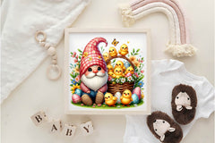 Easter Gnome Clipart Bundle 4 - CraftNest - Digital Crafting and Art
