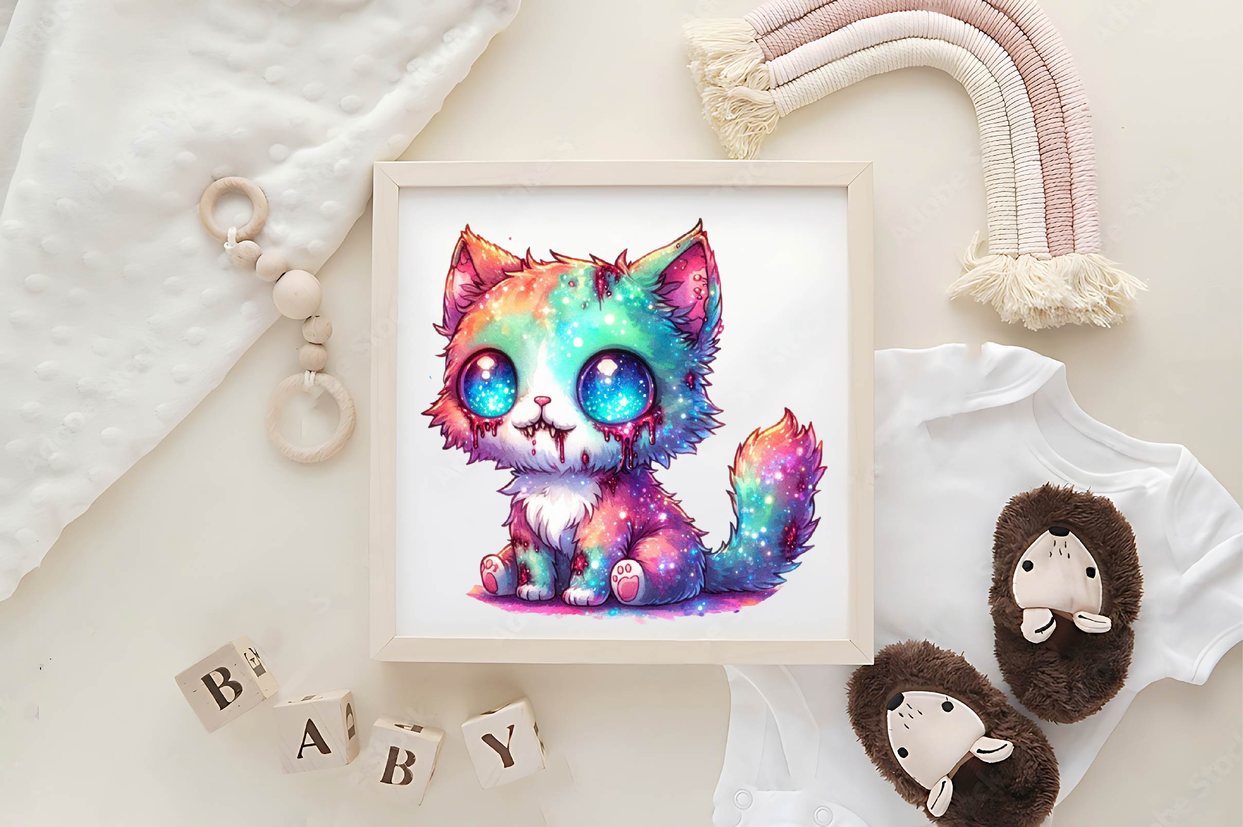 Cute Zombie Cat Clipart Bundle - CraftNest - Digital Crafting and Art